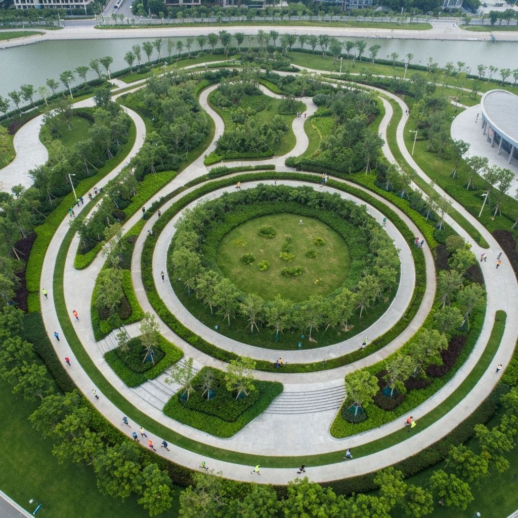 广州二沙岛环岛路
